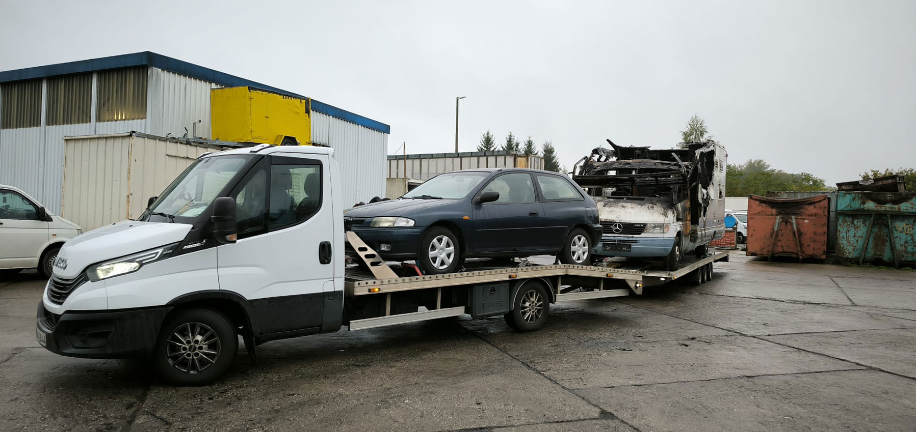 Abholung Ihres Fahrzeugs zur Verwertung